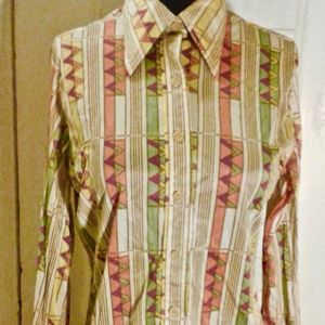 VINTAGE Zig-Zag Shirt !!!